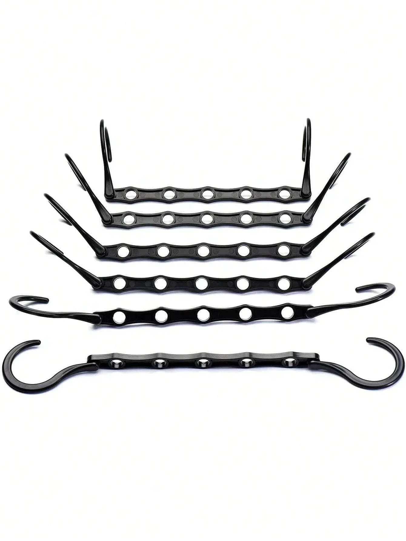 5 pcs Sturdy Magic Hanger Multi-Function Folding Organizer Rack | Home Storage / Wardrobe Organization