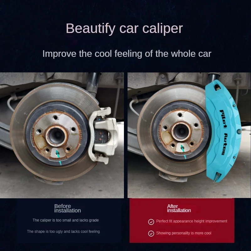 For Volkswagen VW Car Brake Caliper Cover Fit Multivan Magotan Passat Santana Scirocco Sagitar TACQUA TAYRON X Touran Teramont X