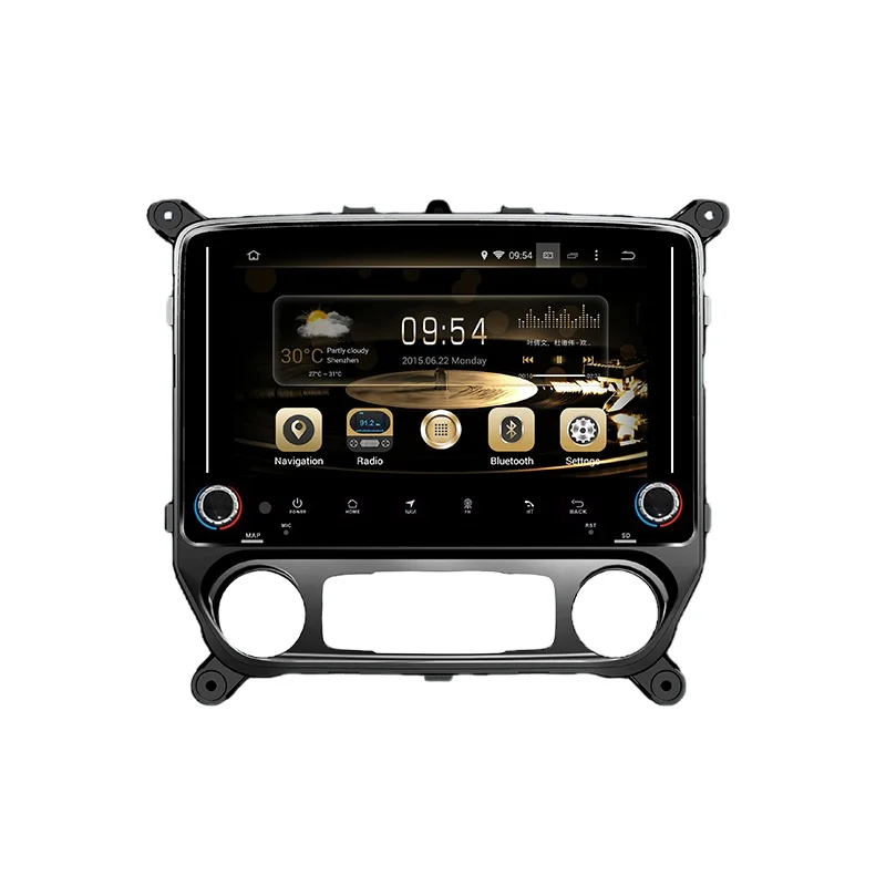 

ZAIQU 9 Inch 4G 64G Car Multimedia Navigation for GMC Sierra VIA Vtrux Truck 2013