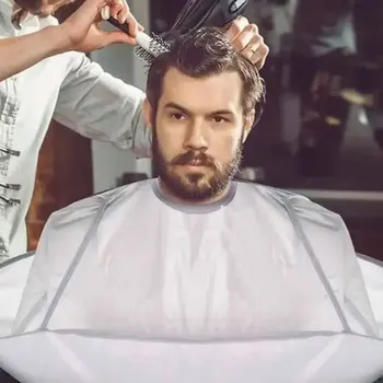 حلاقة للأطفال البالغين عباءة حلاقة قابلة للطي صبغ مآزر قص الشعر تصفيف الشعر الرأس أداة قص الشعر المنزلية تنفس كاليفورنيا