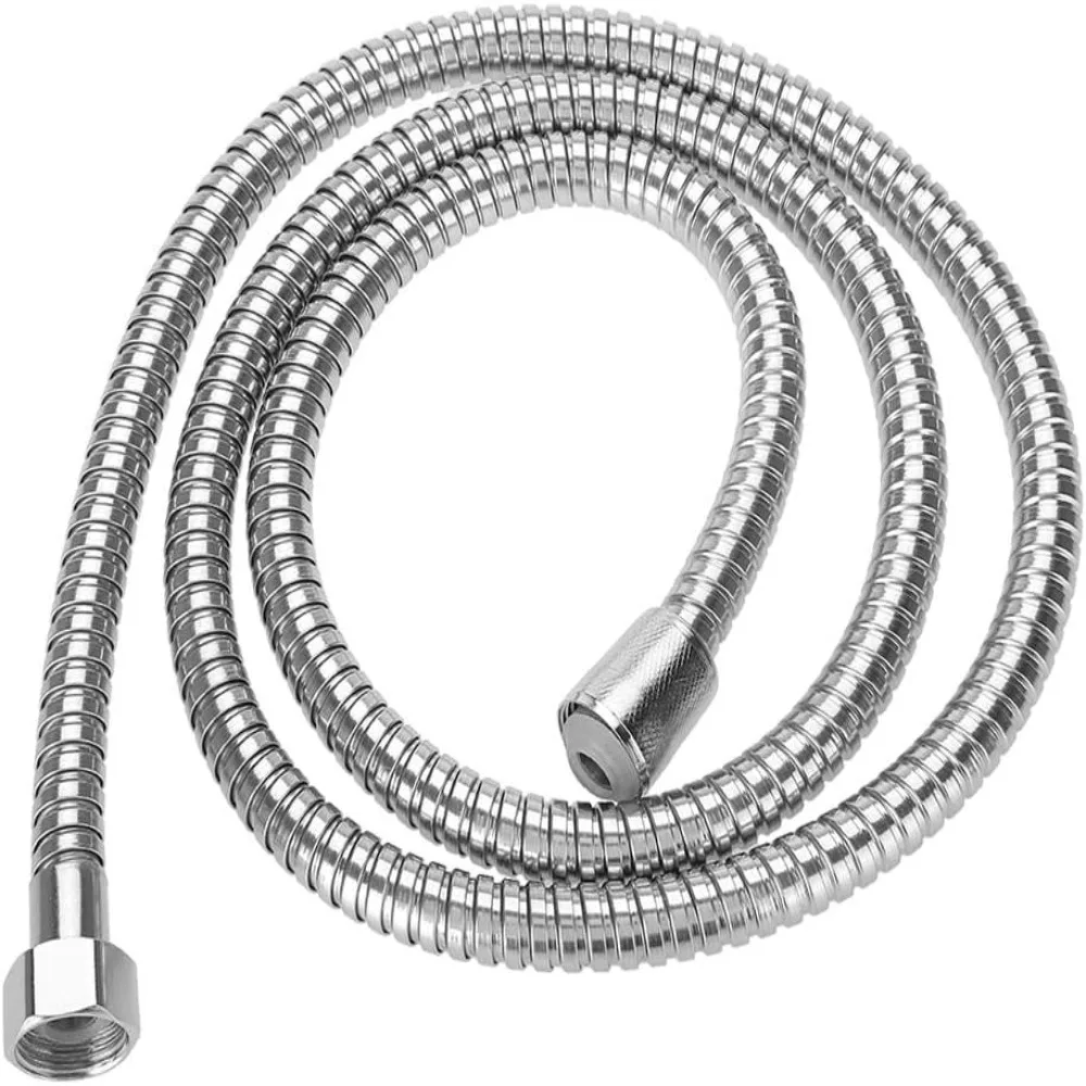 pacote-com-2-mangueiras-de-chuveiro-de-150cm-substituicao-com-acabamento-cromado-tubo-interno-de-pvc-mangueira-de-chuveiro-flexivel-conector-flexivel