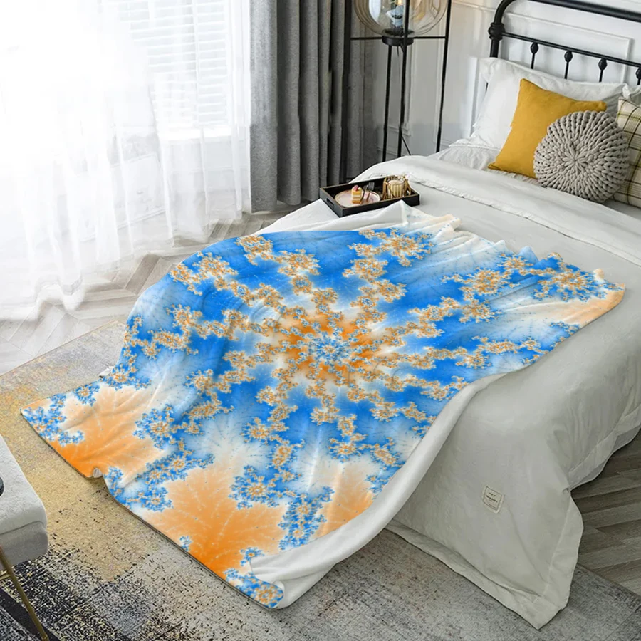 

Одеяло с фланелевым узором из микрофибры, одеяло для спальни, гостиной, дивана, мягкое и удобное украшение для дома