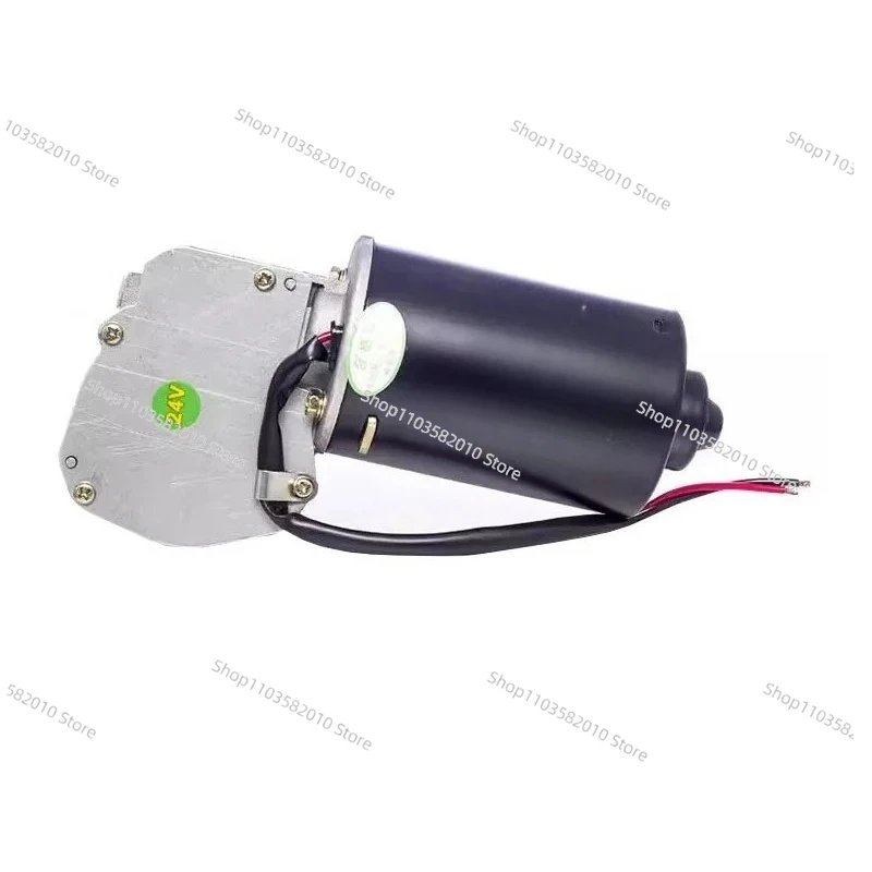 Motor de Engranajes Helicoidales de CC de 12V/24V, 80-150W 30-70RPM, Motor con Engranajes de Cobre para Uso Industrial
