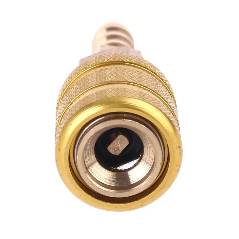 Nieuwe 6mm 8mm Auto Fiets Motor Ventiel Clip Pomp Nozzle Klem Massief Messing Air Chuck Inflator Adapter