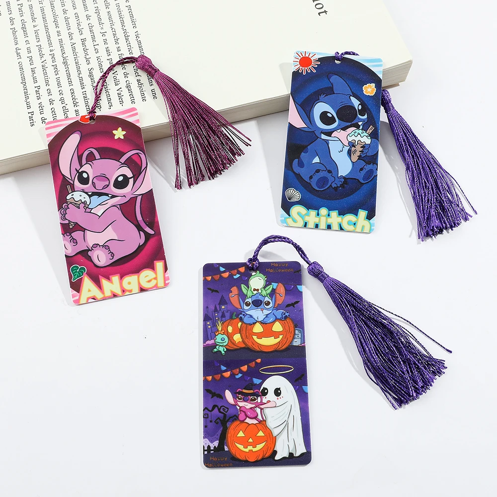 

Cute Stitch Acrylic Bookmark Anime Lovers Book Fans Bookmarks Gifts Birthday Gifts for Friends Women Readers Reading Accessories
