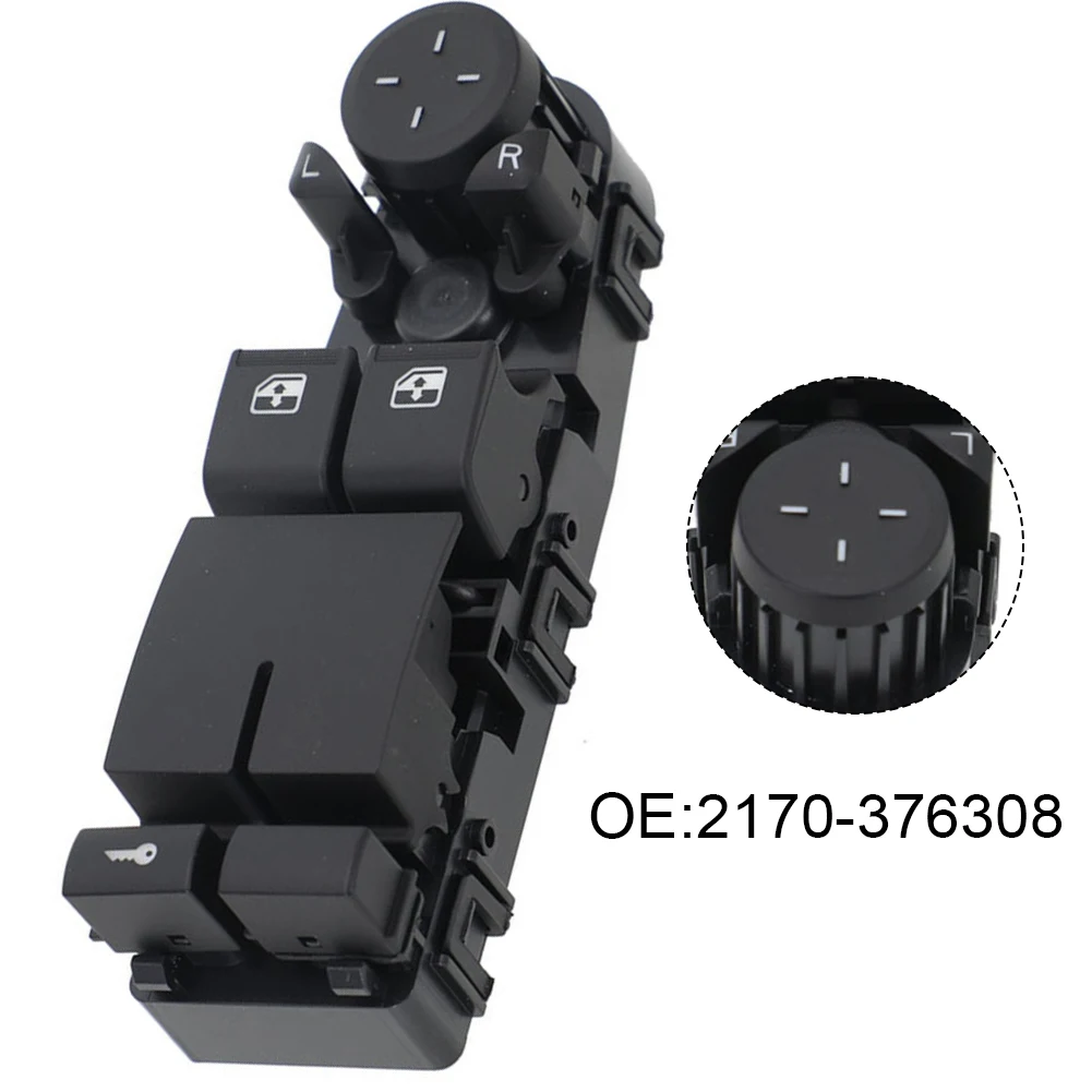 Car Window Control Power Master Window Switch Vehicle Window Control Easy Replacement Process High-Quality Plastic Construction