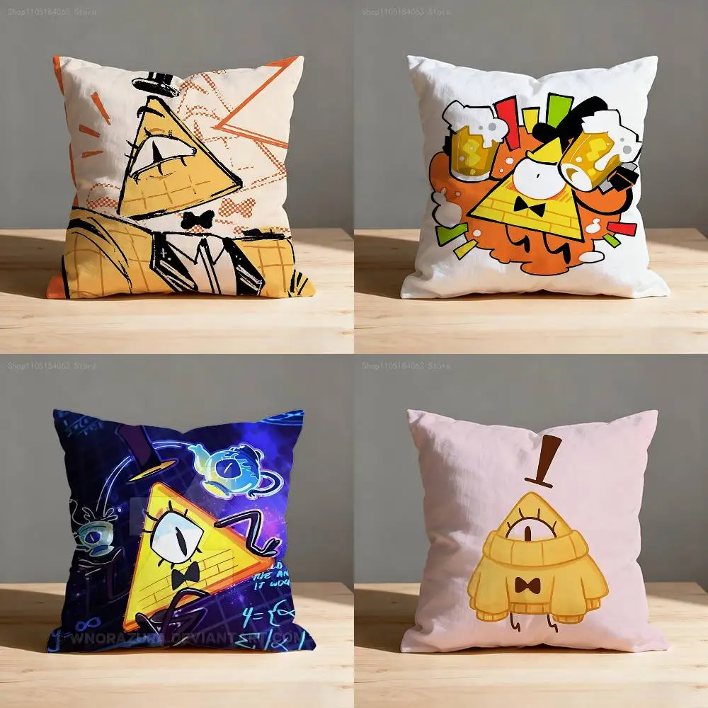 

Cipher The B-Book Of B-Bill Pillowcases Bedroom Living Room Sofa Home Decor Polyester Cushion Cover with Zipper