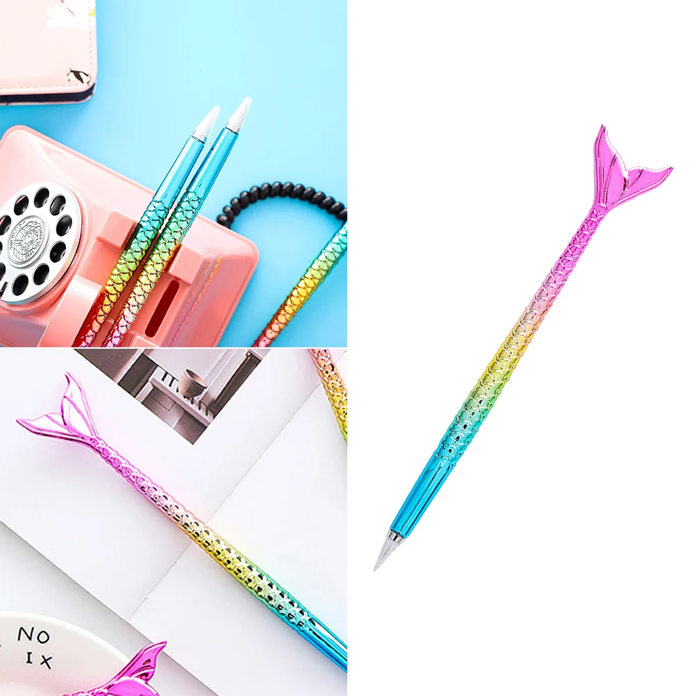 

Ballpoint Pen Decorative Pens Border Design Glittery Mermaid Princess Animal Writing Fun for Girls s
