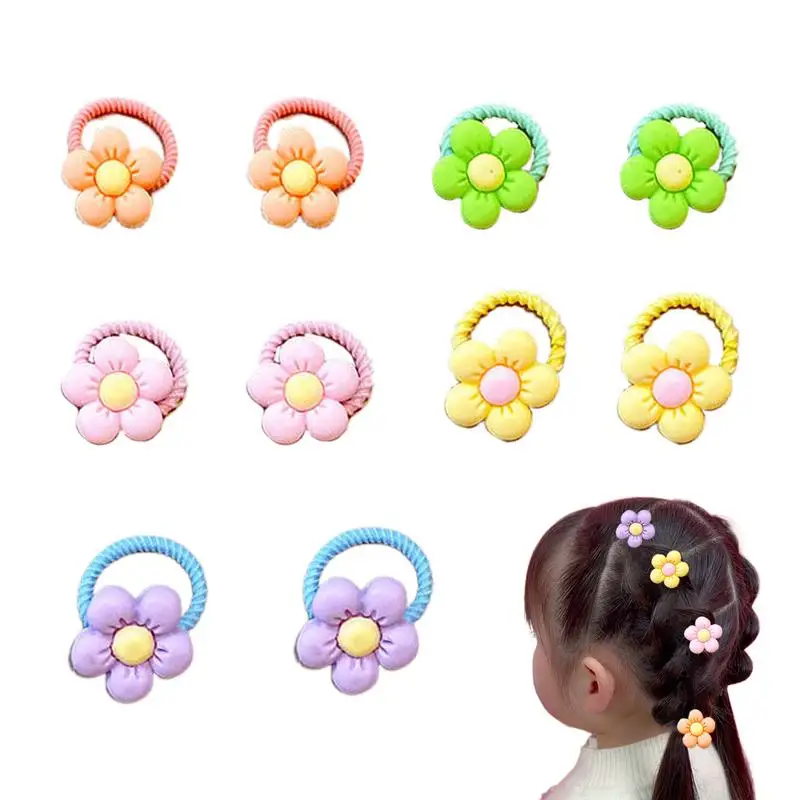 Minimalist Flower Headband High Elasticity Band For Women's Hair Tie Rope Artistic Hair Accessories