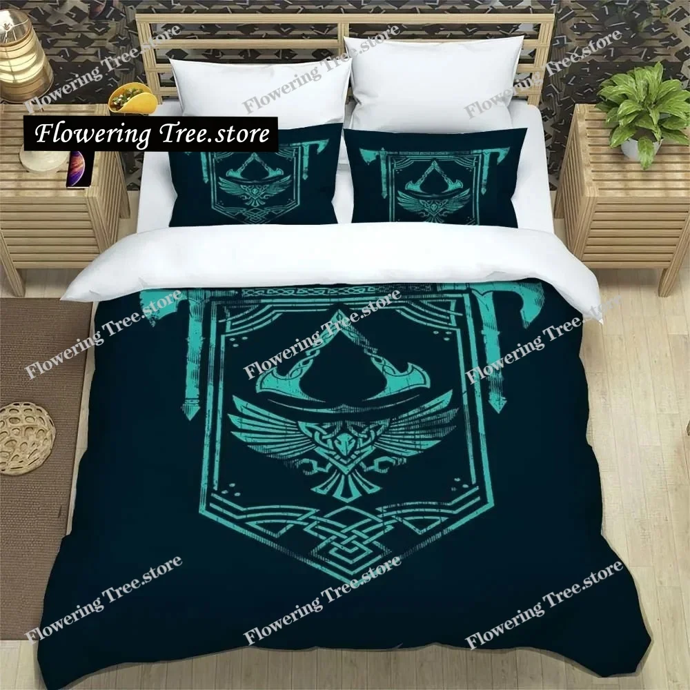 

O-Order of Assassins Logo Sheets Quilt Covers Bedding Dormitory Sheets Bedding Set Soft Warm Bedding Set