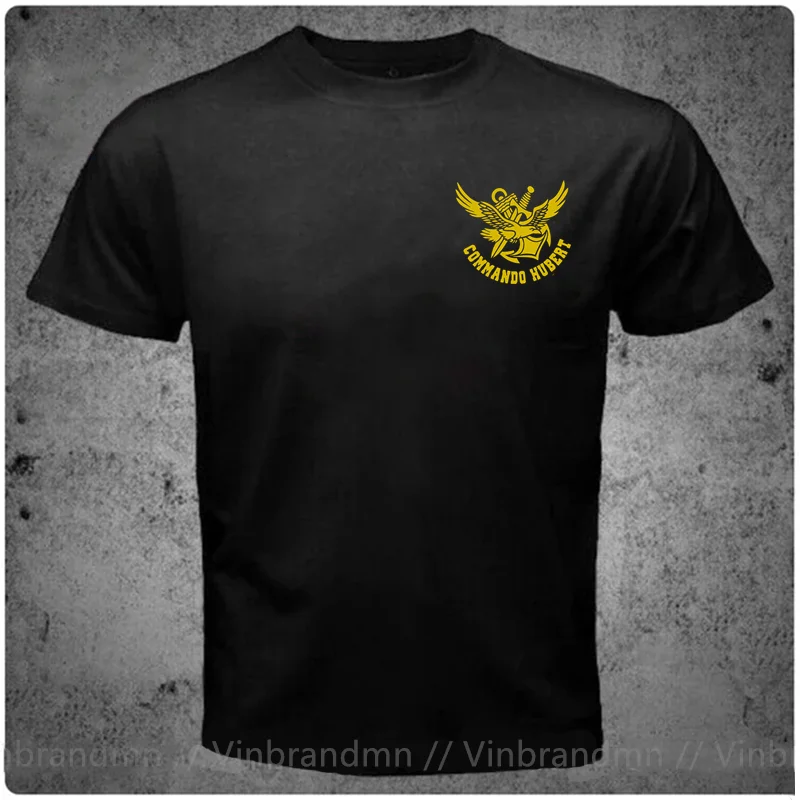 French Navies Special Forces Commando Hubert T-shirt Men Women Unisex Short Sleeve Casual 100% Cotton O-Neck Tee shirt Camisetas