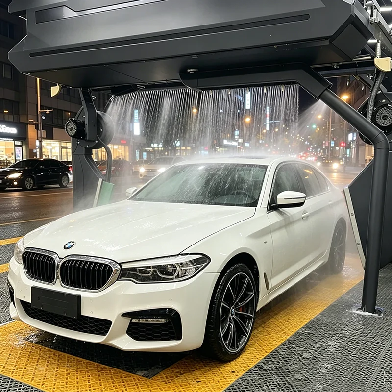 Touchless Automatic Car Wash Machine Multi-Speed Pressure Adjustable Commercial Vehicle Cleaning Equipment