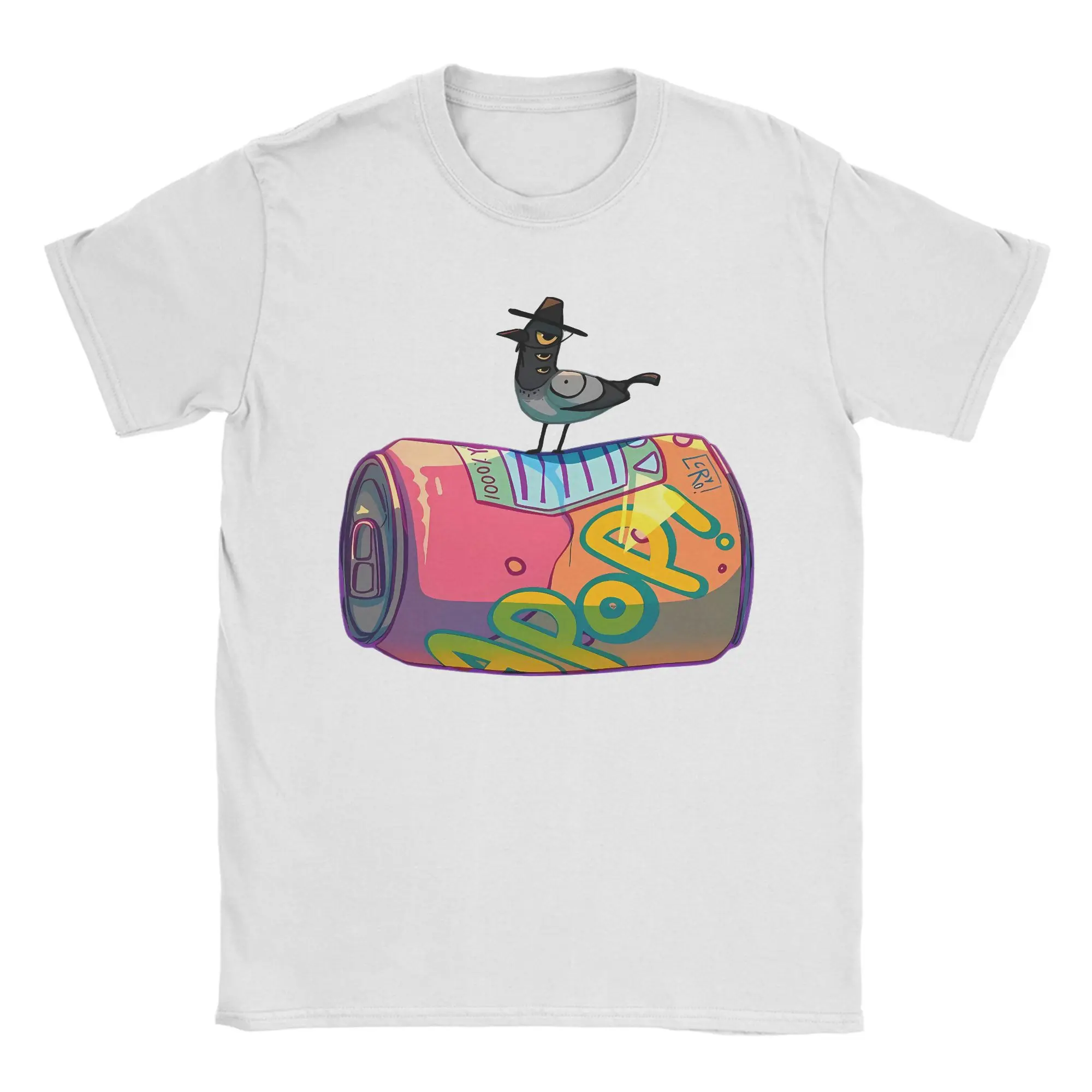 

Kpop Demon Hunter Saja Soda Pop And Sussie T Shirt Men's Cotton Vintage T-Shirt Crew Neck Tees Short Sleeve Clothes Plus Size