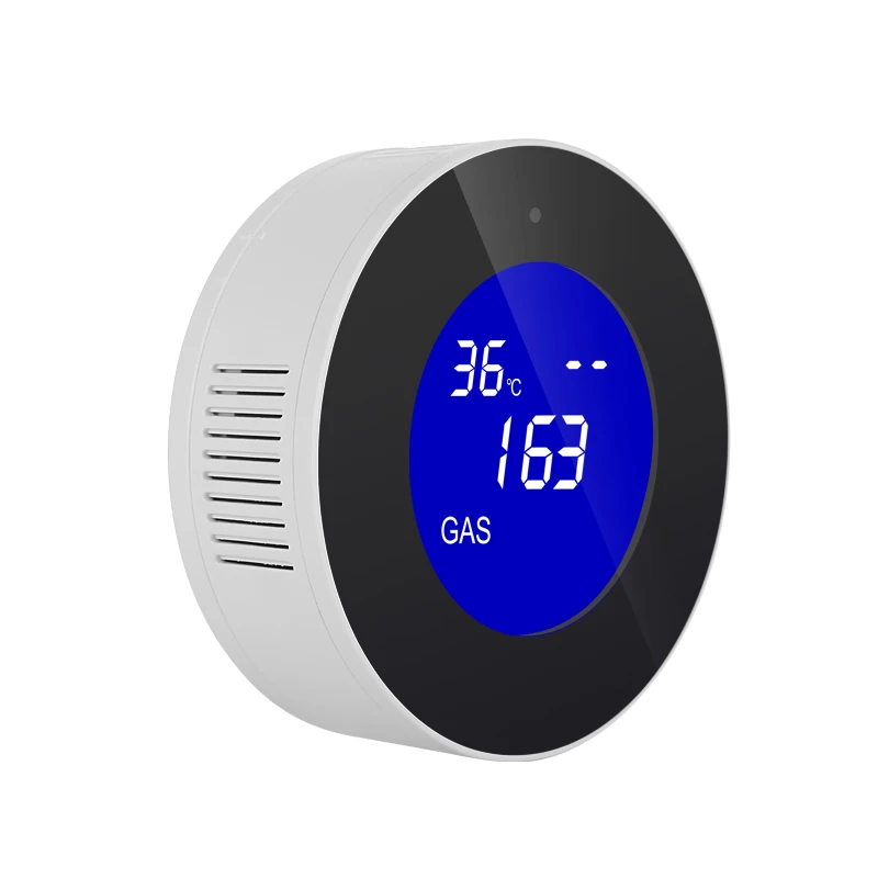 Tuya Wifi Gas Lpg Leksensor Alarm Brandbeveiligingsdetector App Controle Veiligheid Smart Home Lekkage Sensor Ondersteuning Smart Life App