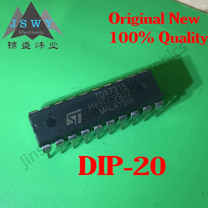 5PCS TDA7315 TDA5709 TDA8425 TDA16888 LCD power supply chip direct DIP-20 digital control audio processor New Free Shipping