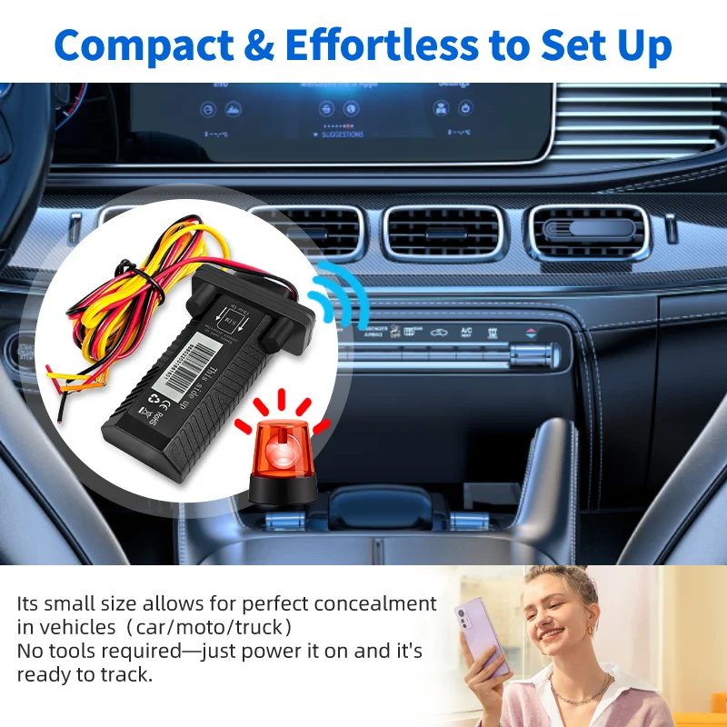 GPS المقتفي ST-901 جهاز تتبع المركبات تعقب مقاوم للماء دراجة نارية سيارة GPS GSM SMS تتبع في الوقت الحقيقي