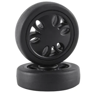 ABQR 50X15mm Luggage Wheels Replacement Wear PU Caster Suitcase Replacement Wheels Luggage Wheel Universal 6mm 8mm