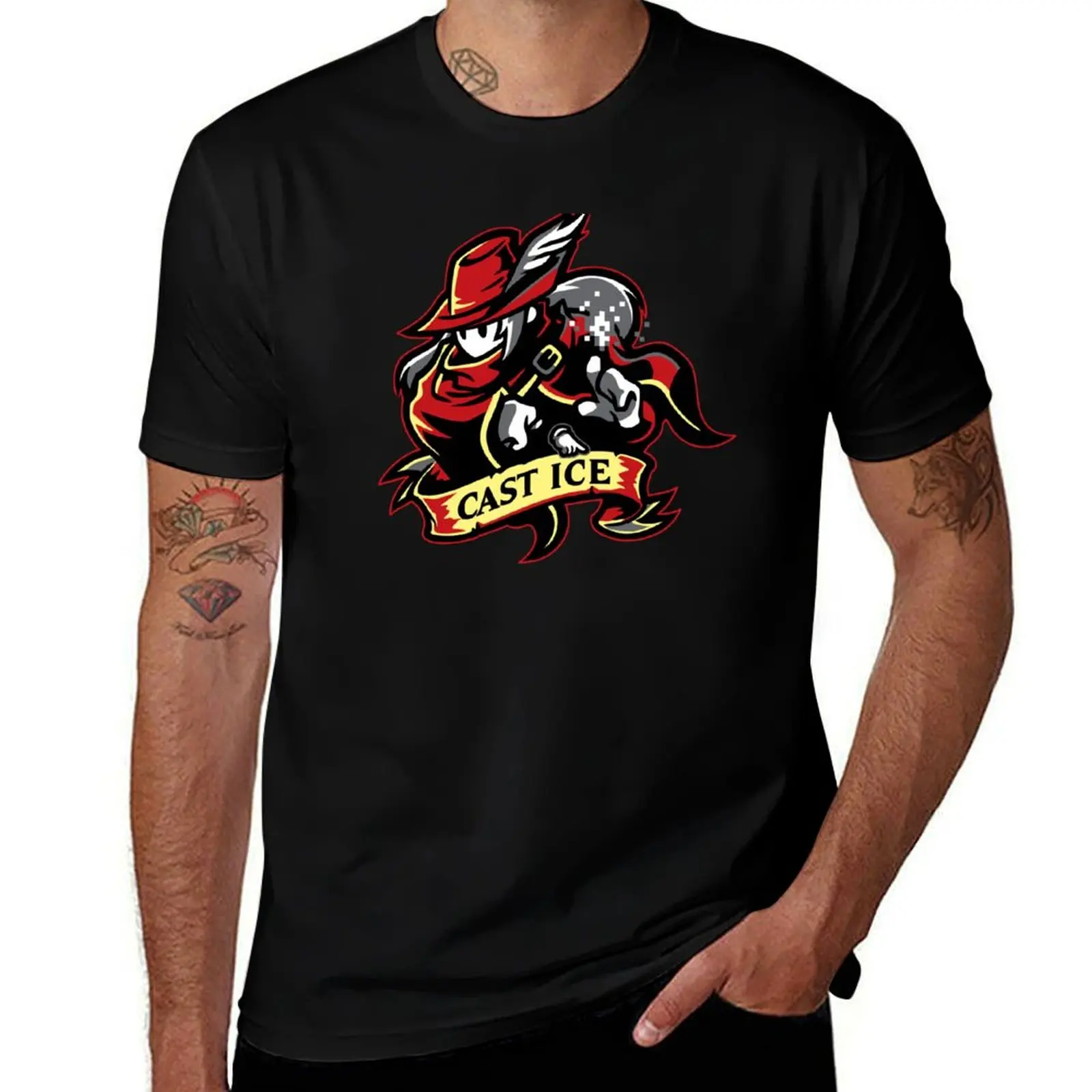 

Cast Ice! T-Shirt man t shirt luxury t shirt for man 100 percent cotton anime t shirts oversize T-shirt