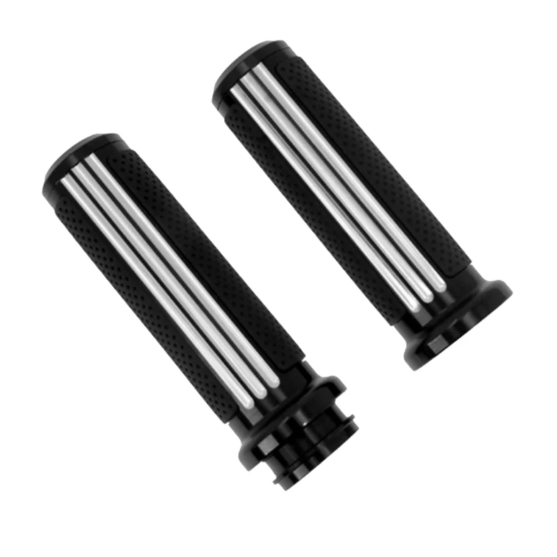 

Electronic 25Mm Throttle Handle Bar Motorcycle Hand Grips For Touring Road King Electra Glide Softail