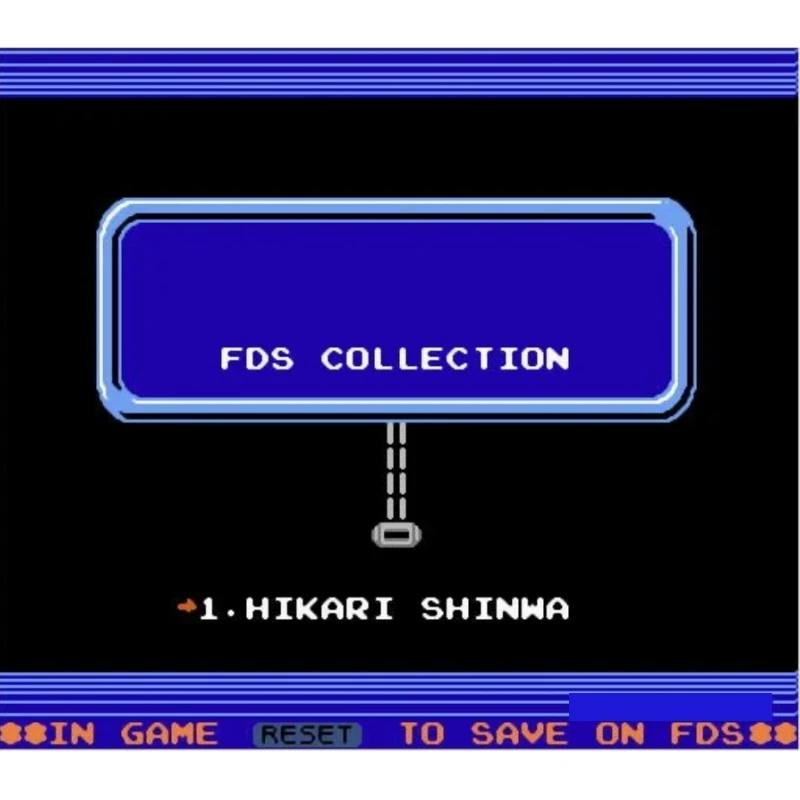 Hikari Shinwa Japanese (FDS Emulated) Game Cartridge for FC Console 60Pins Video Game Card