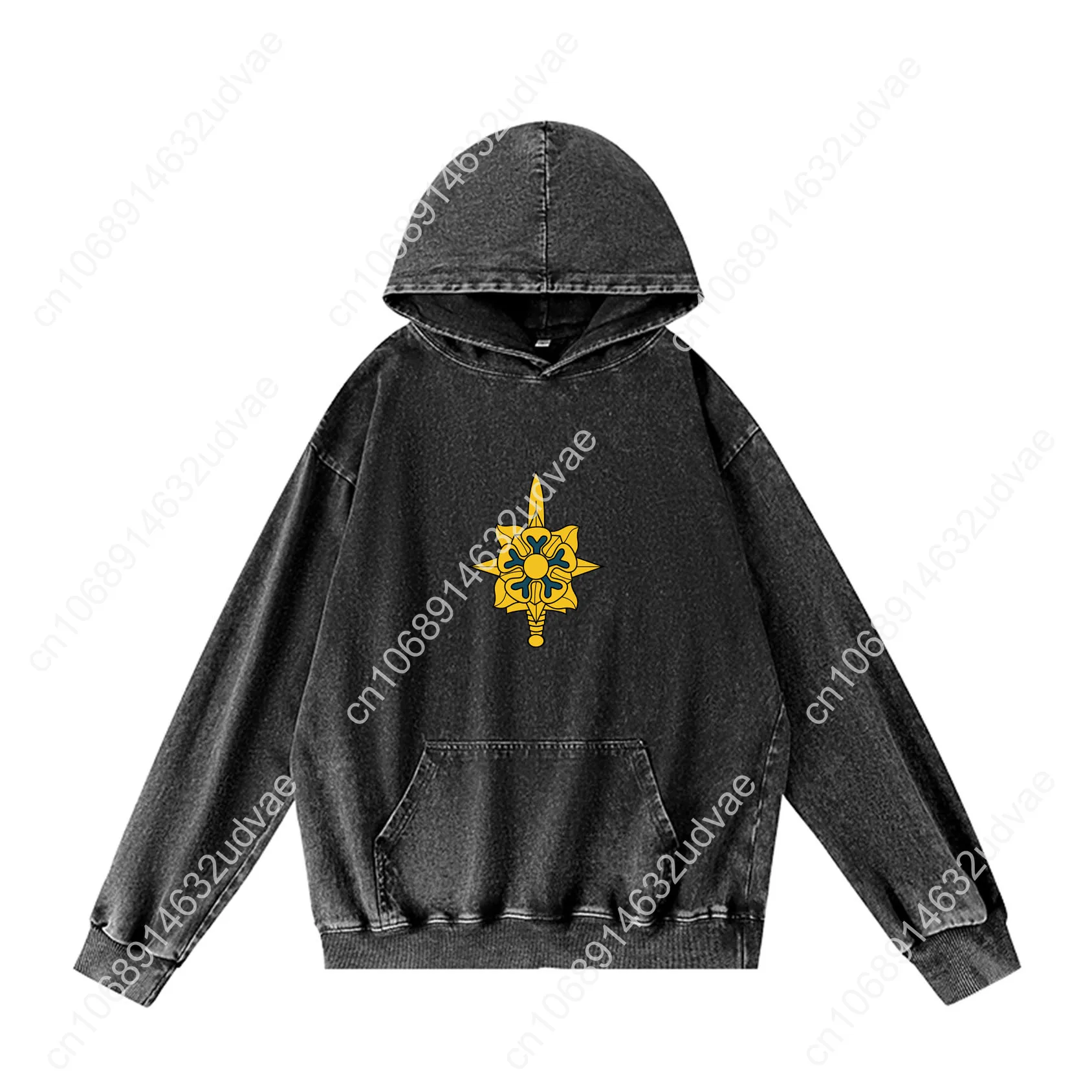 Felpe con cappuccio del corpo di intelligenza militare del ramo dell'esercito americano Felpa con cappuccio retrò Uomo Donna Adolescente Pullover vintage Top personalizzati