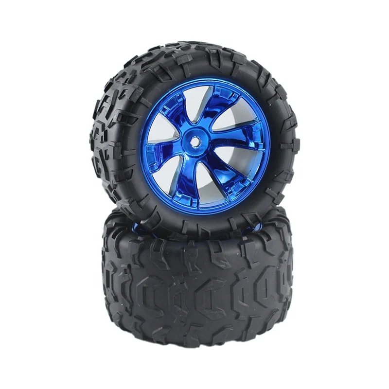 -AA04 2Pcs Remote Control Car Tire Parts For Wltoys 144018 Right Tire Group Wearing Parts Tire