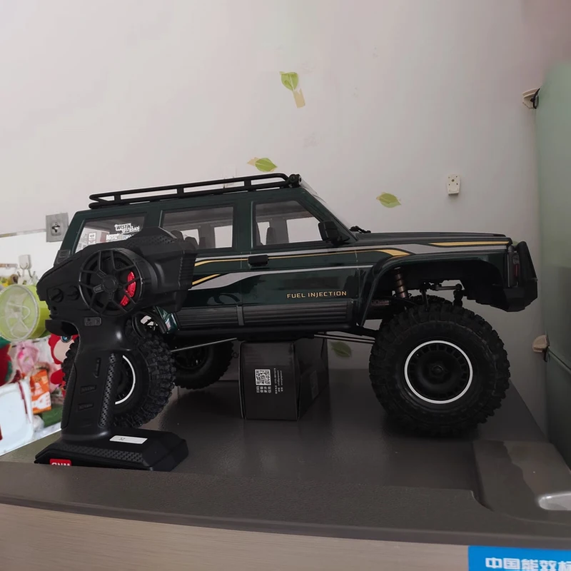 YK4107 Pro نسخة بدون فرش 1/10 محاكاة Toure التحكم عن بعد 4WD قفل تفاضلي تسلق سيارة على الطرق الوعرة مركبة لعبة تعمل بالريموت #2