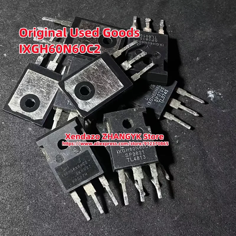 5pcs 60N60 IXGH60N60C2 IXGH60N60B2 High Power Inverter IGBT Tube 75A 600V TO-247 Original