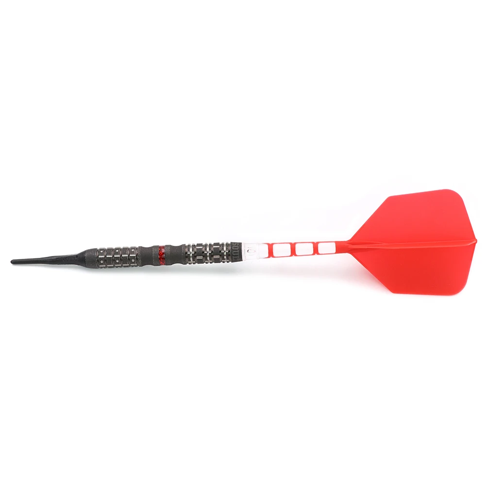 CUESOUL HANDLEBAR GRIP 20g Soft Tip 90% Tungsten Darts with Rost AK57 Dart Flights