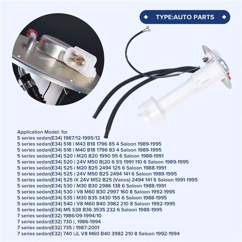 Durable-For BMW E34 E32 16141180889 NEW Fuel Level Sensor For 525I 530I 540I M5 735I 740I view 3