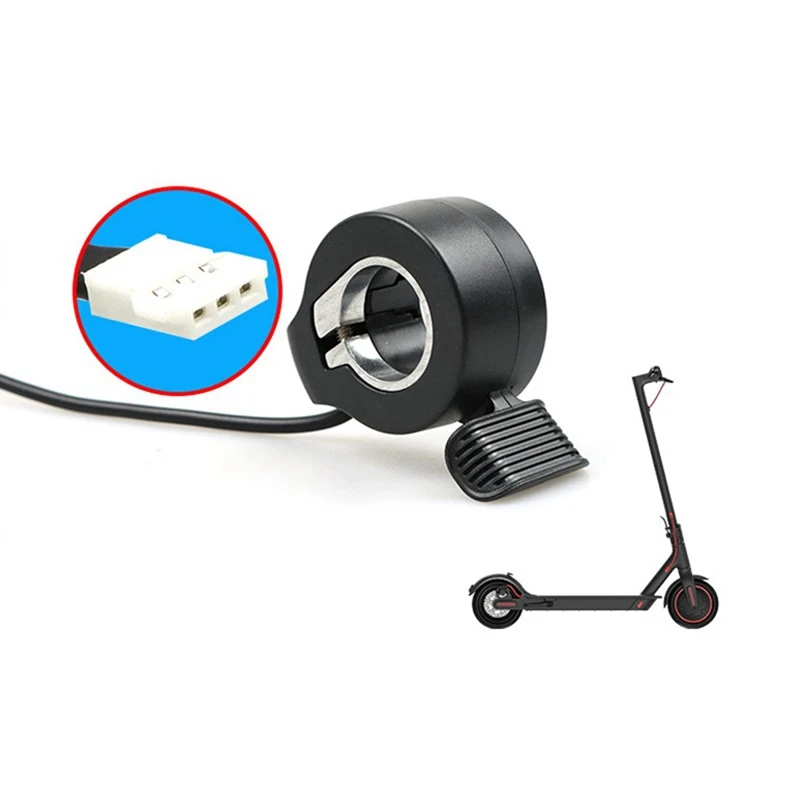 1 PCS Folding Electric Scooter Finger Accelerator Finger Throttle Accelerator Black Plastic Electric Vehicle Accessories