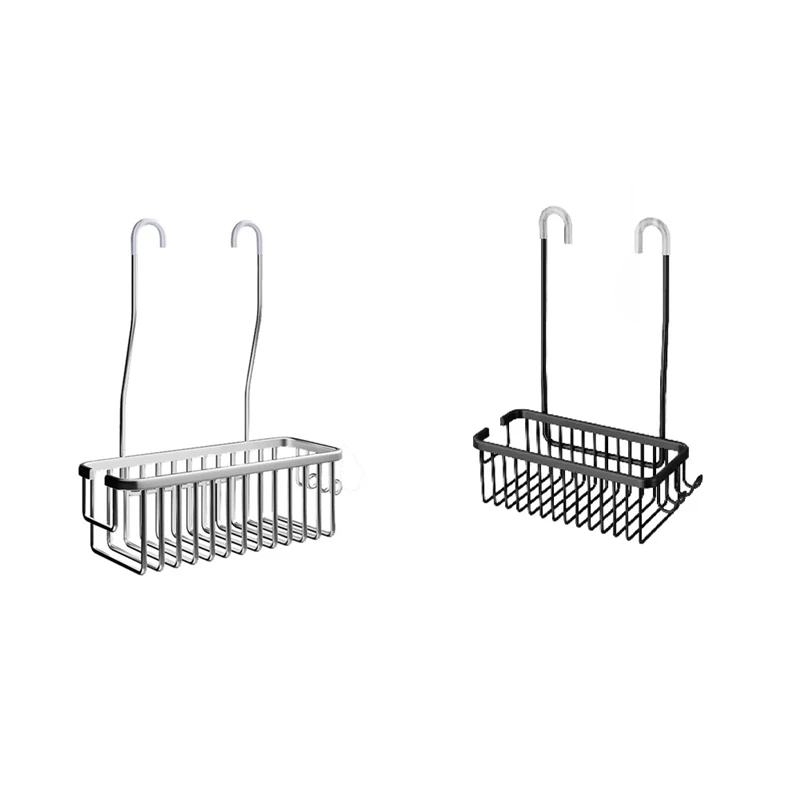 Detachable Bathroom Basket Shampoo Holder Without Punching Holes Rack Suitable For Bathroom Shower Storage Organizer.