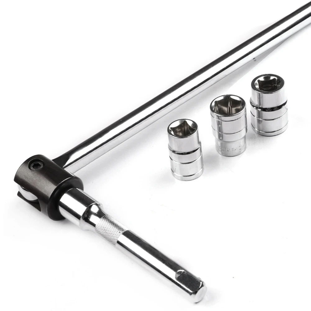 フレキシブルラチェットハンドルとスプリング式ボールシステム付きトルクソケットレンチ、タイヤ交換と車両修理用