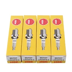 4/10Pcs NGK Spark Plug 95727 LZKAR7E-9 for RENAULT CLIO FLUENCE LOGAN TWINGO DUSTER MEGANE CITROEN C2 C3 C4 PEUGEOT 206 207 307