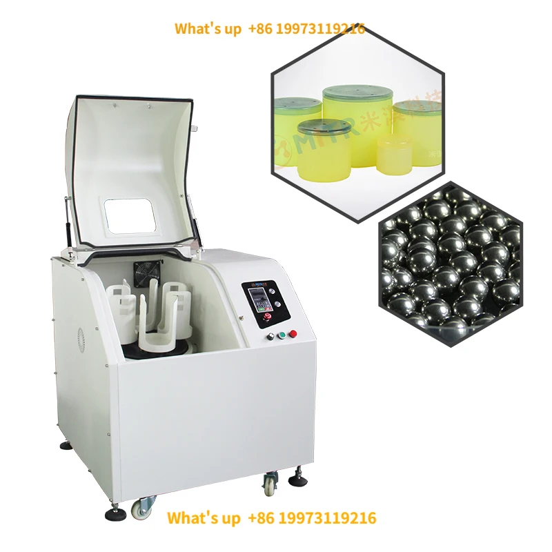 2026 Better Wet Grinding) About 3-5mm Soil Grinding Vertical Small Machine 2l Price Cosmetics Planetary Ball Mill for Lab Pulver