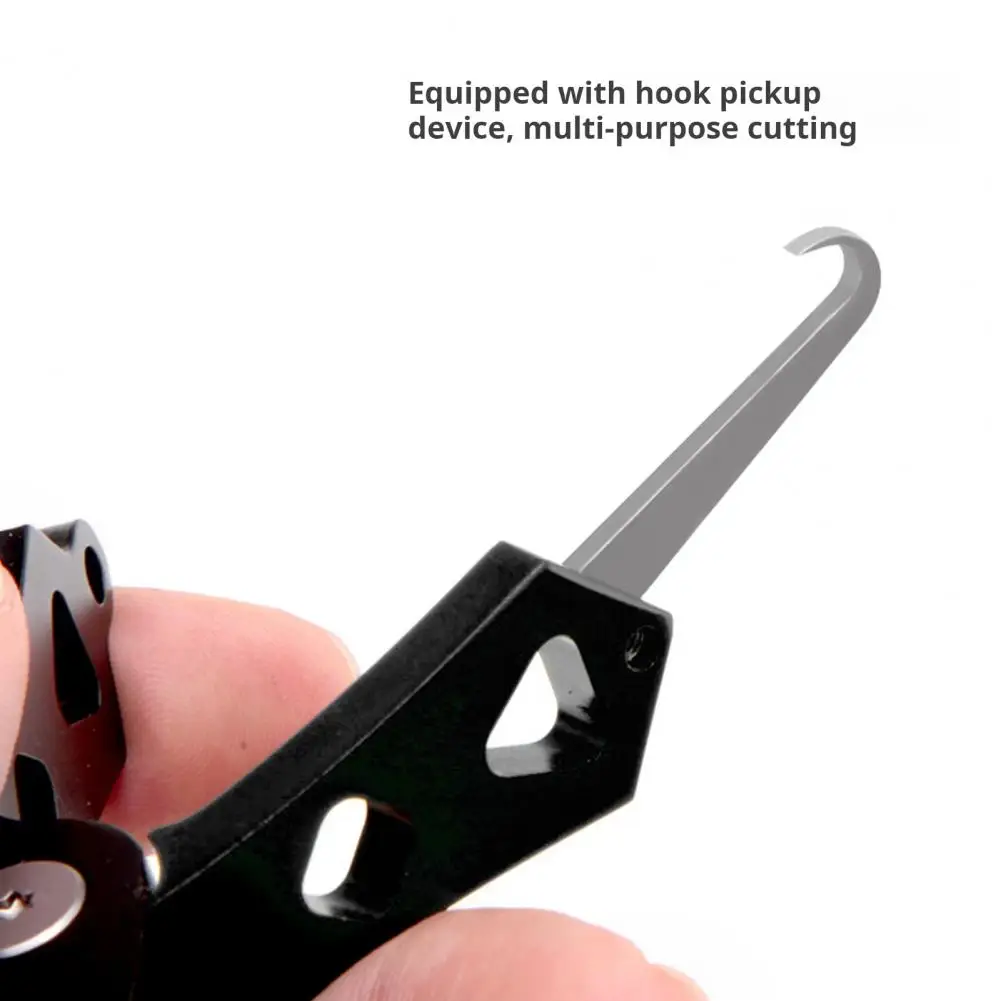 

Fishing Pliers with Hook Remover Easy Carry Fishing Pliers Portable Tungsten Steel Fishing Pliers with Anti-slip for Outdoor