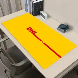 Simple Dhl Express Label Mouse Pad Gaming Mousepad soft Abstract Large 800x400mm MouseMat Gamer XXL Mause Carpet PC Desk