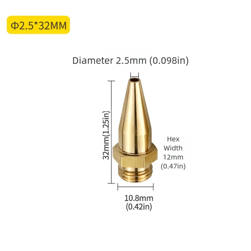 Glue Applicator Copper Glue Nozzle Extended Lifespan For Use Leak Prevention Mechanism For Glue Sprayers Glue Sprayer As Picture
