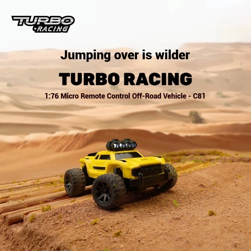 

New Mini Remote Rc Off Road Vehicle 1:76 Full Scale Remote Control Set Charging Remote Control Climbing Off Road Vehicle Toys