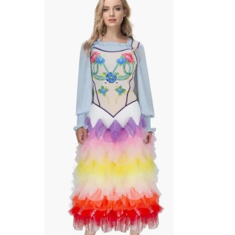 أزياء The Hunger Games: أزياء The Ballad of Songbirds and Snakes التأثيرية - أزياء أداء Snow، Lucy Gray Baird #5