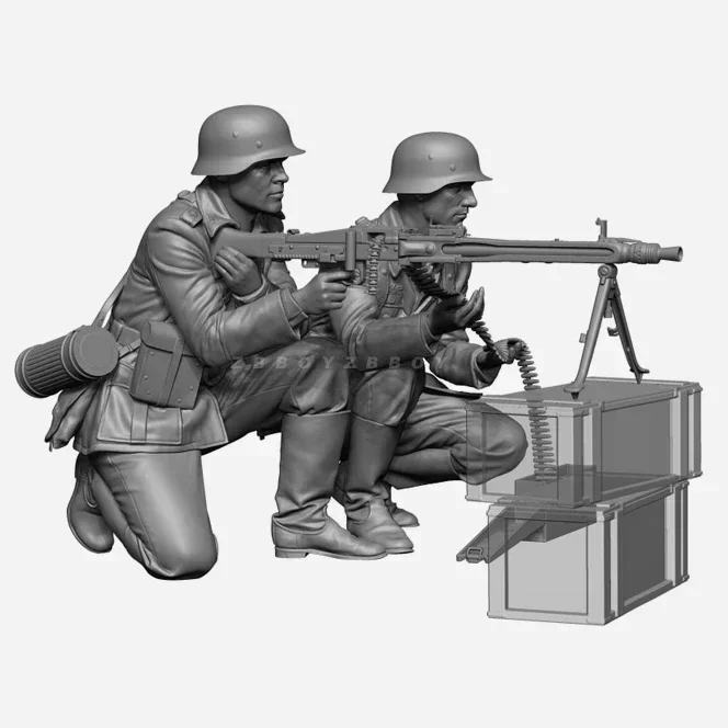 1/35 Resin Soldier model kits figure colorless and self-assembled  A-1694