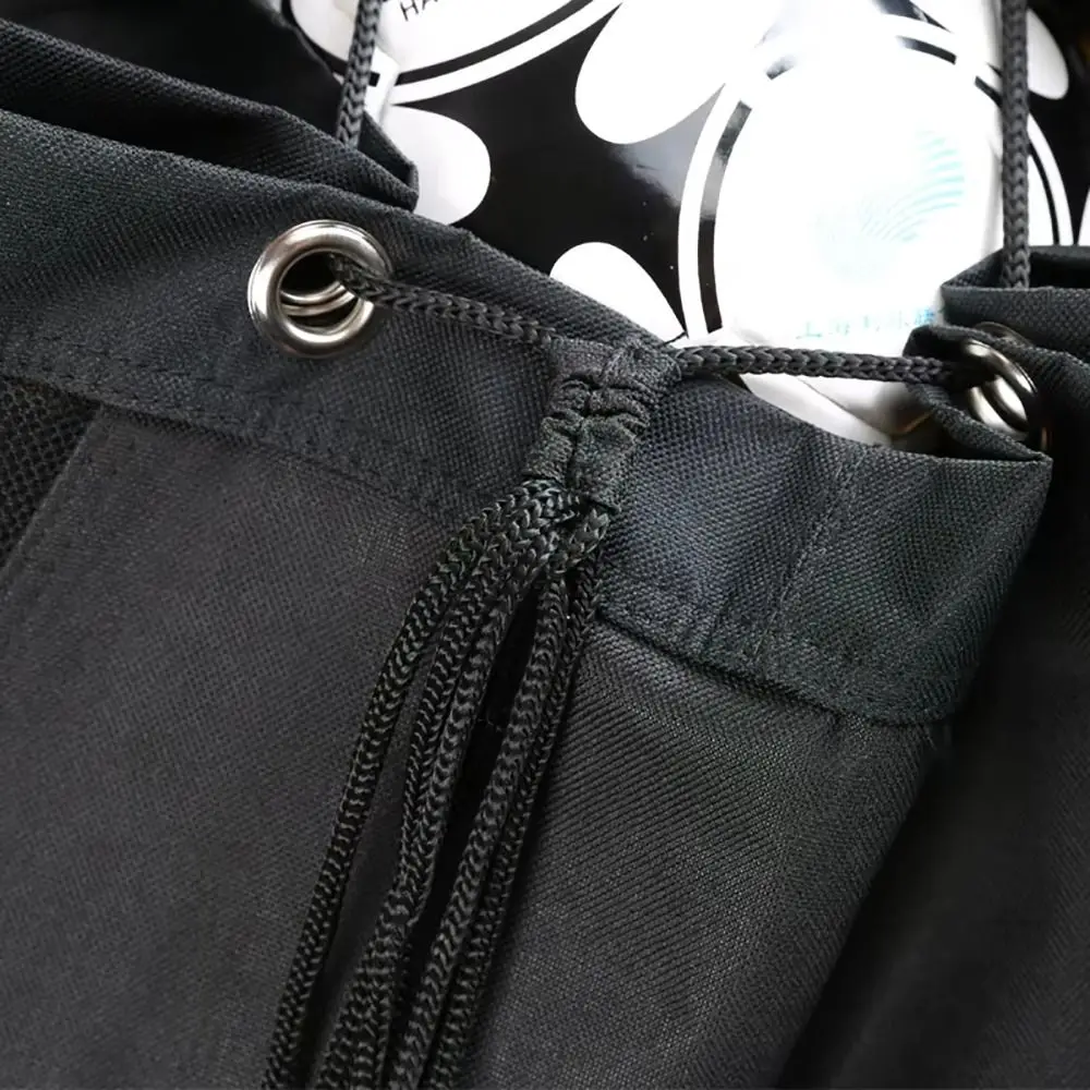 กระเป๋าเก็บลูกบอลขนาดใหญ่ 1 ชิ้น ผ้าตาข่ายอ็อกซ์ฟอร์ด กระเป๋าสะพายไหล่ใบใหญ่ กระเป๋าใส่อุปกรณ์กีฬาแบบหนา