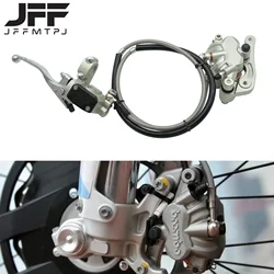 Motorcycle Front Brake Pump Assembly Caliper Master Cylinder Oil Hose Adapter Device For KTM MXC SXS EXC SXF XCW Motocross