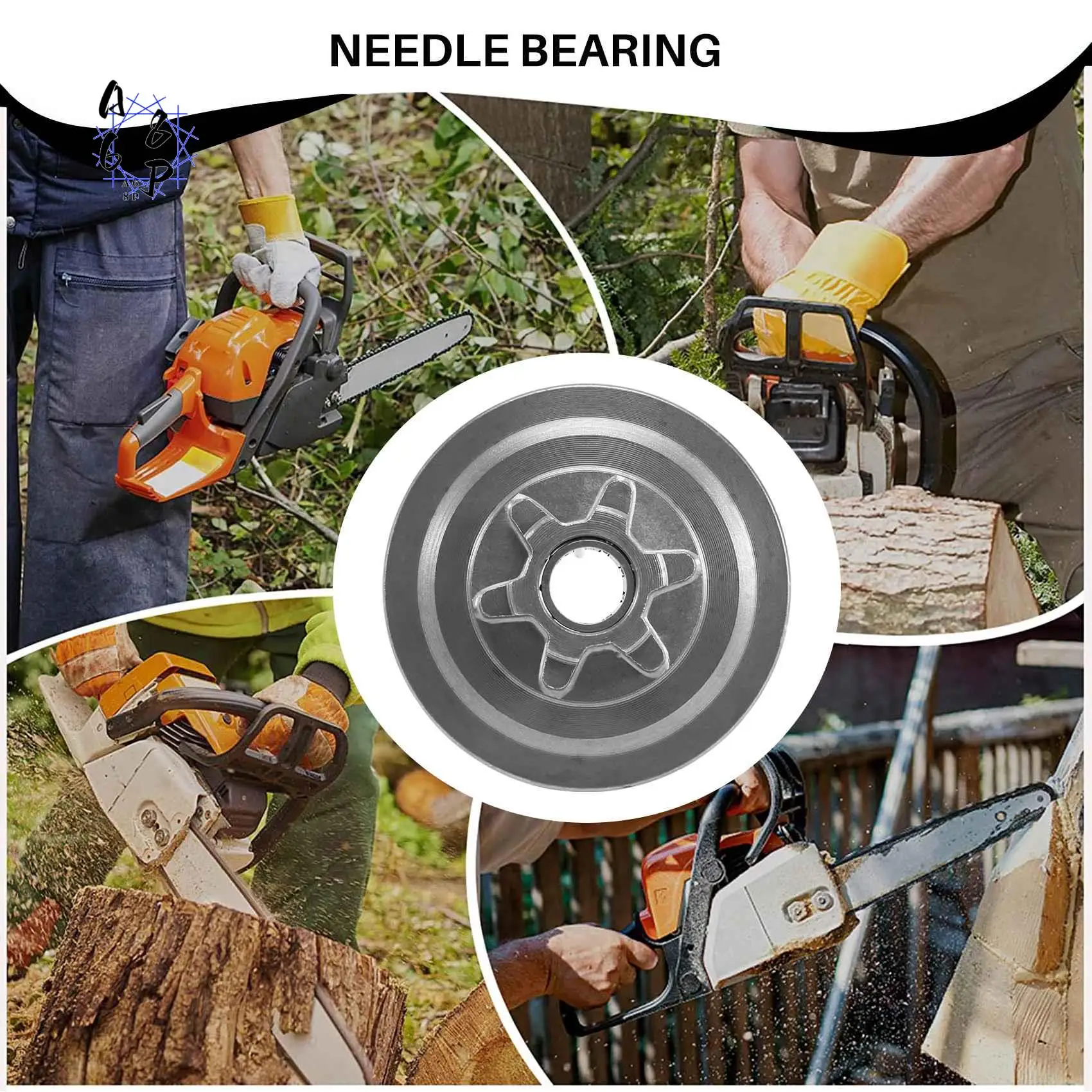 

A68P-барабан сцепления и игольчатый подшипник подходит для китайской бензопилы 2500 25CC