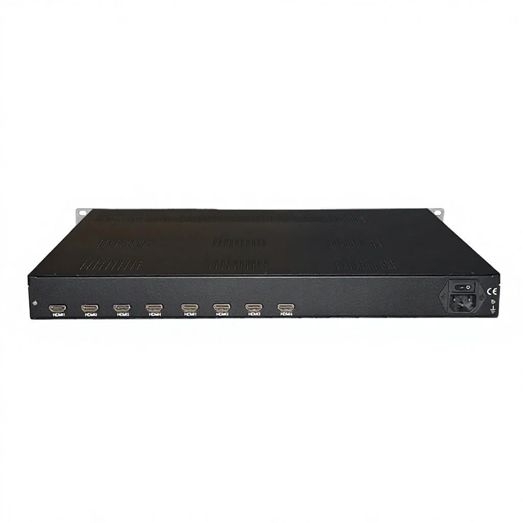 KUNUOMAGIC Radio TV Broadcasting Equipment 8/12/24 Ports 1080p HD Encoder DVB IP Converter IP Stream Catv Metal for Input for