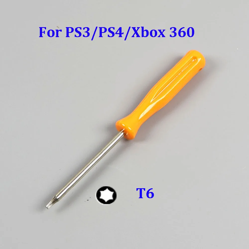 1PCS Security Screwdriver for Xbox 360/ PS3/ PS4 Tamperproof Hole Repairing Opening Tool Screw Driver Torx T6 T8 T10