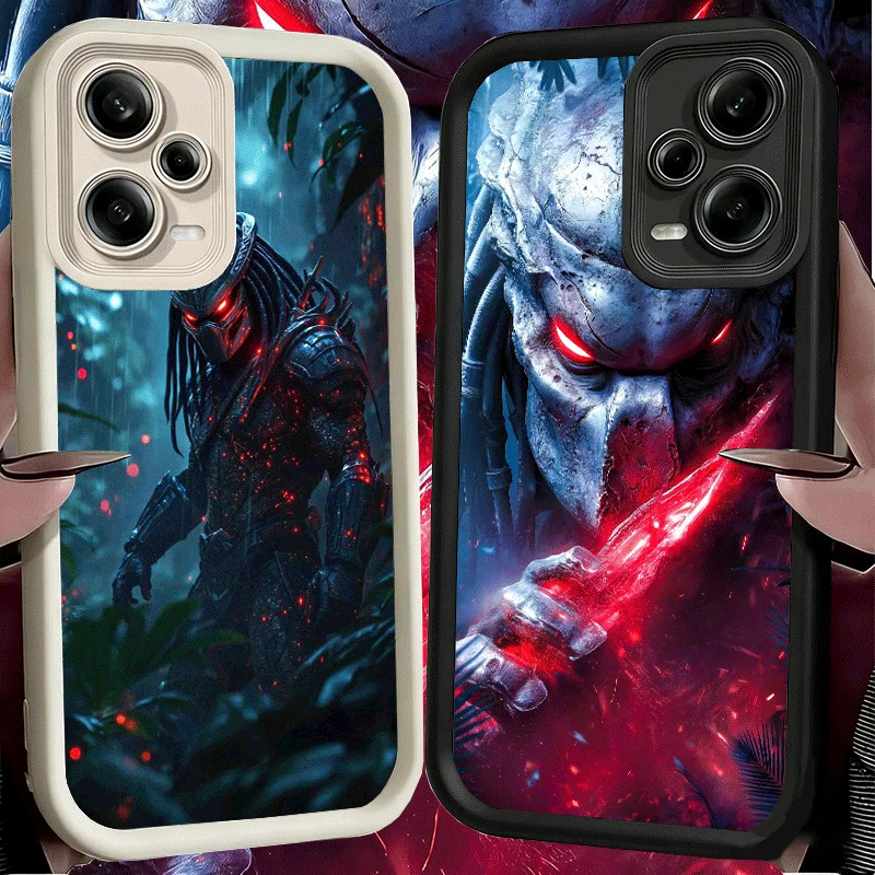 A-Alien Vs P-Predator Soft Phone Case for Xiaomi Redmi Note 15 14 13 12 11 Pro Plus 10S 11S 4G 11T 5G Shell Silicone Funda