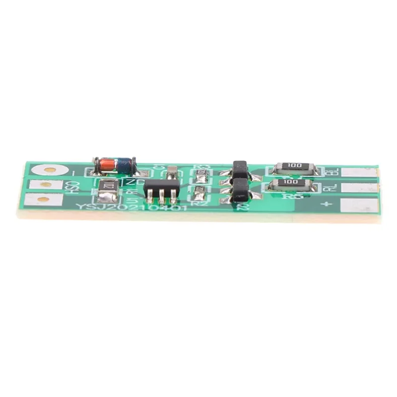 3-12V Flashing LED Light Module Red Blue Two-Color Pair Flashing For Electric Vehicle Safety Light-[A49T]