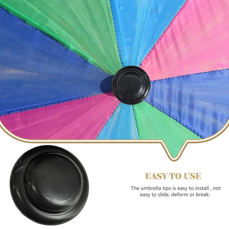 1Pcs Outdoor Umbrella Cover Accessories For Shade Tops-Caps Tip Electric Car Parasol Repair Ends Kit Tips Plastic Portable