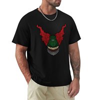 fnf madness combat tricky maskless drawing T-Shirt street wear funny shirt cotton black t shirts for men